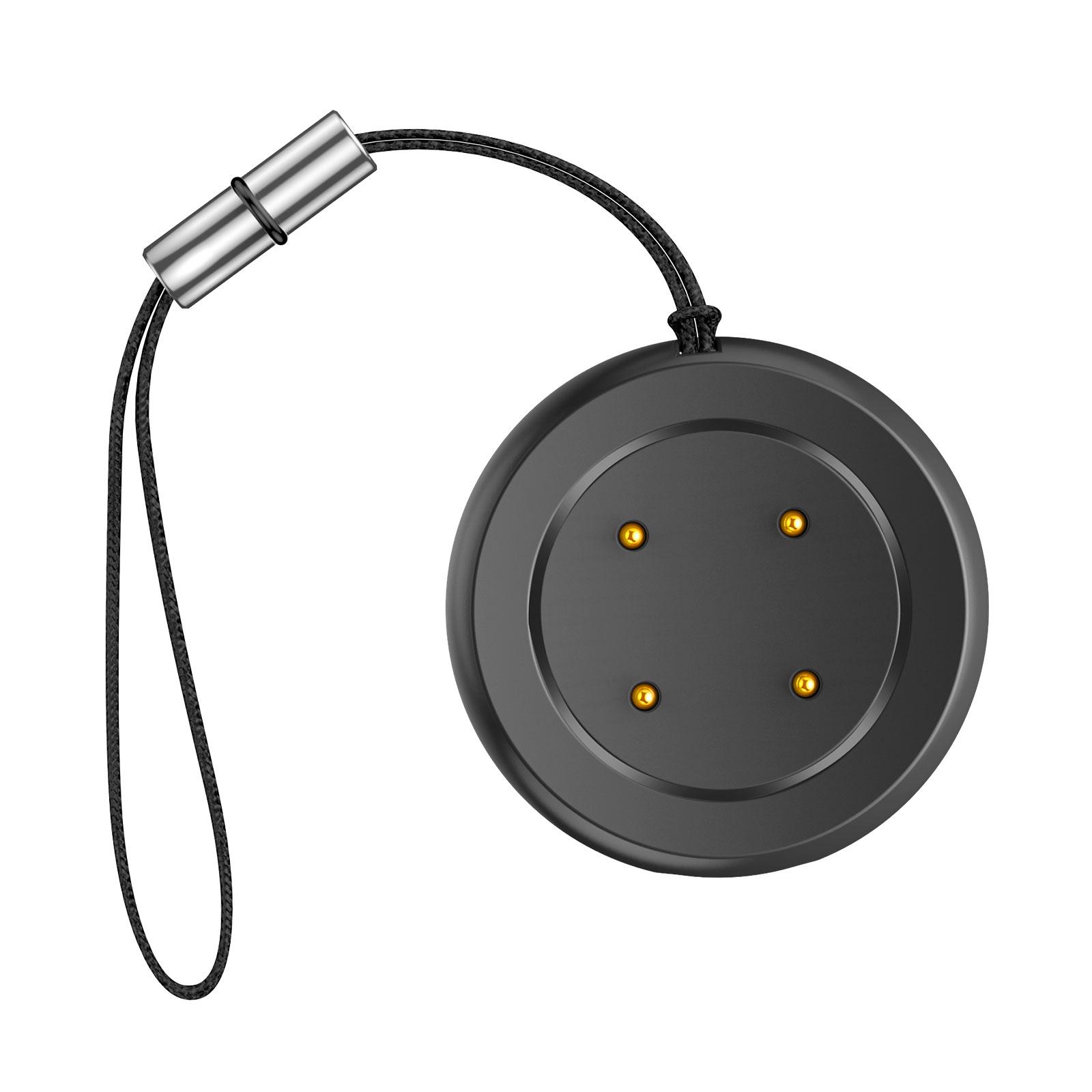 

Подставка-держатель для зарядки смарт-часов, адаптер питания, платформа для быстрой зарядки, кронштейн, сильное магнитное соединение для Watch 3/2 чёрный