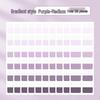 Gradient Writable Index Tabs: Quick-Drying Sticky Notes, Bookmarks, and Classification Labels for Students