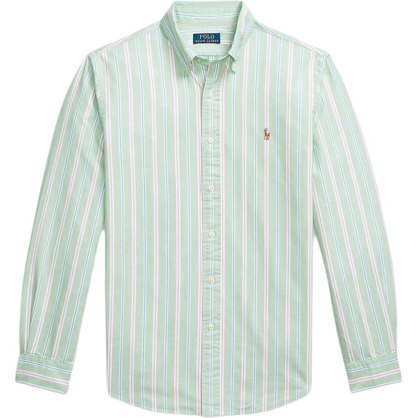 

Сорочка чоловіча Polo Ralph Lauren Slim Fit смугаста з довгим рукавом 710925199-003 S