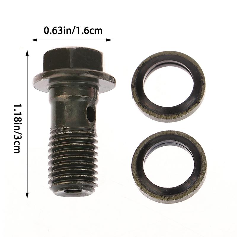 

1 шт. M8/M10X1.25 Мотоциклетний гальмівний головний циліндр Масляний шланг Гвинт Болт Банджо Мотоциклетний Універсальний Трубка Трубопровід Гвинти Болти