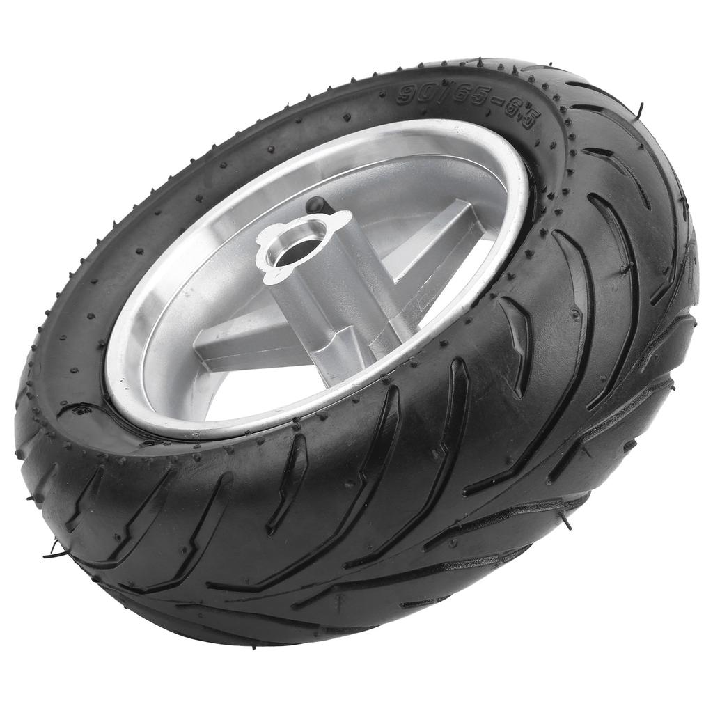 Pocket Bike Tire Wheel Tyre Rims Anti Skid Accessories Fit for 47cc 49cc Pocket Bike(Front Wheel 90 656.5in )