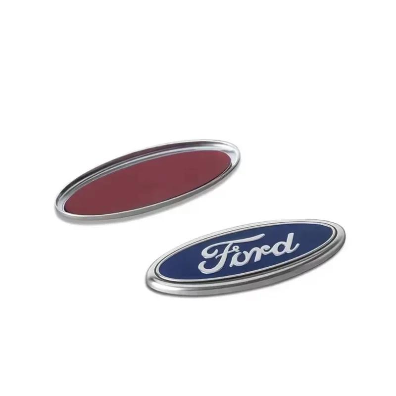 Car Sticker 2026 Ford Car Steering Wheel Emblem Decals Badge For Ford Focus 2 Mk3 F150 Mondeo Max Fusion Ranger Escort Explorer