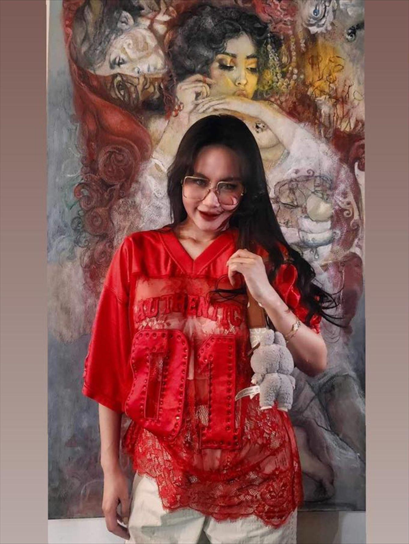 

Осенняя сексуальная футболка с принтом кружевной строчки, повседневная прозрачная с коротким рукавом Small