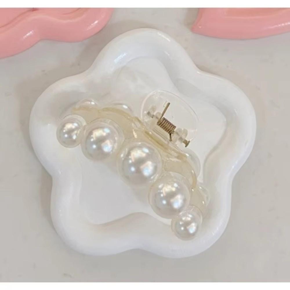 Flower Shaped Storage Plate Multi-functional Jewelry Display Plate Watches/Keys Storage