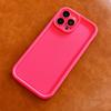Simple solid color skin feel suitable for iphone16Promax Apple 15p mobile phone case 14 fine holes anti-drop 13 soft tpu