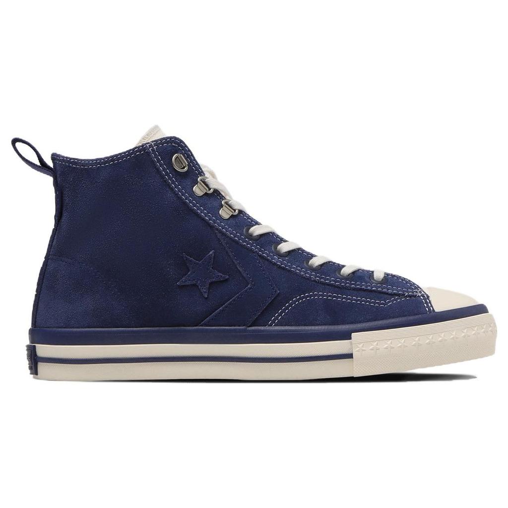 Converse Durable Support High Top Canvas Shoes Unisex Sneakers Navy-Blue 34201230