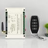 DC 12V-48V Industrial Four-Way Remote Control Switch with Jog, Self-Locking, and Interlocking Modes
