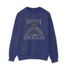 Game Of Thrones: House Of The Dragon Womens/Ladies Throne Text Sweatshirt