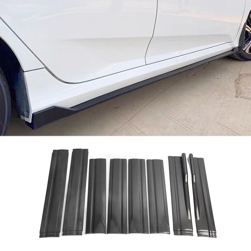 Car Side Skirts 2MCelsius78.7inch   Rear Side Skirts Winglets Diffusers For    