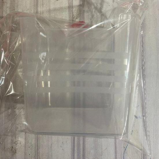 Caixa de armazenamento de porta lateral de refrigerador multifuncional portátil — grande capacidade de expansão para organização doméstica