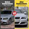 Car Headlight Cover Suitable for BMW 3 Series E90 2005-2012 (high-end with Lens), Car Headlight Lens Replacement Cover