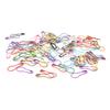 Safety Pins Household for Crafting Sewing Garment Fastening Finishing Quilts Jewelry Making100pcs Color Calabash Shape