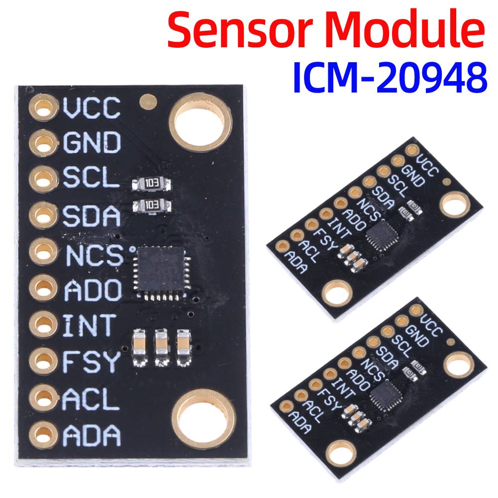 ICM-20948 Sensor Module 9 Axis MEMS Motion Tracking Device Sensor Low Power Integrated Circuits ICM20948 Sensor Applications