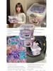 Geli Jing Giant 5D Freesia Laundry Pods: Concentrated Detergent, Large Capacity, Stain Removal, Long-lasting Fragrance