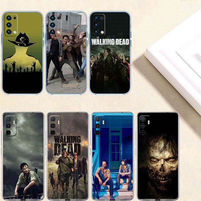 TWD Walking Dead Transparent Phone Case for Samsung Galaxy A04 A04S A14 A23 A34 A54 M23 M33 M52 M53