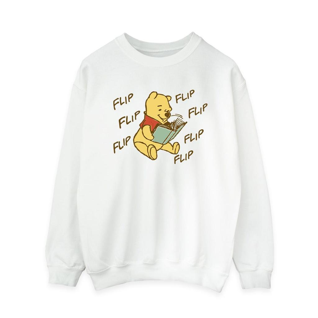Winnie the Pooh Womens/Ladies Flip Flip Flip Sweatshirt