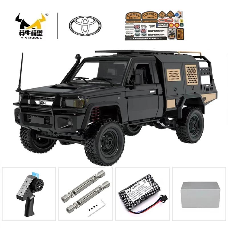 RE02The New MN MN82s MN82 Genuine Toyota LC79 Pickup Remote Control Mode Four-wheel Drive Off-road Mountain Bike Toy Christmas Gift