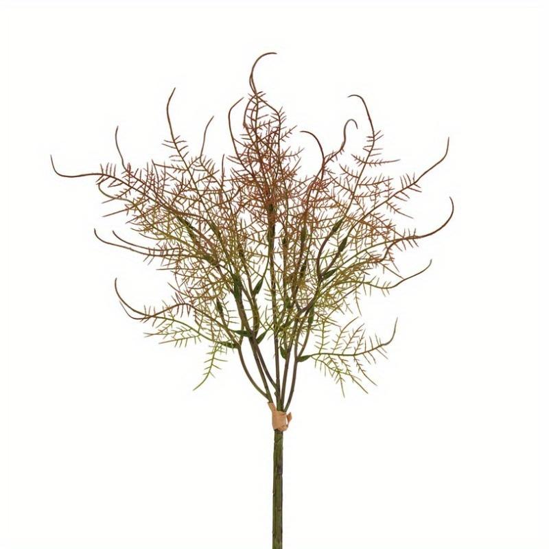 

1Pc Simulation 15.7 Inch Green Plant Bunch Fern Grass for Outdoor Courtyard Patio Garden Grass Decoration Wedding Bouquet Birthday красный