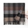 Girl's Shawl, Warm Scarf, Scarf, Couple's Scarf, Tassel, Gradient Color, Thick, Cold Proof, Warm Shawl