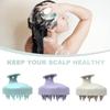 Scratching Comb Massage Brush Hairdressing Tool Hair Wash Brush TPE+Wheat Straw Hair Wash Brush Head Brush Scalp Stop Itch
