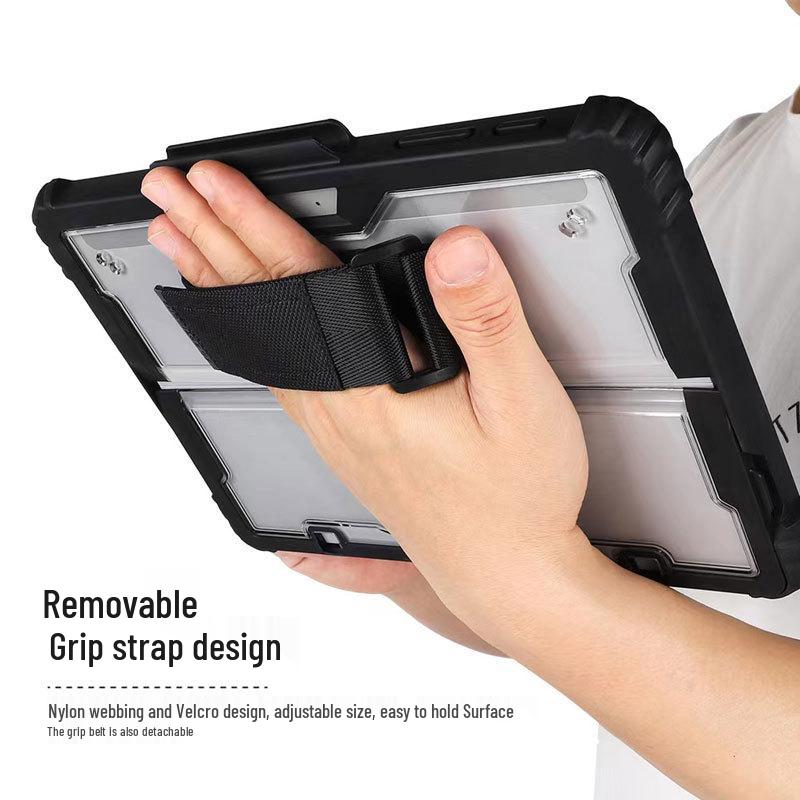 Pro Protective Surface Case: Drop-Proof for Pro Models with Durable Plastic Shell & Go1234 Keyboard Shell