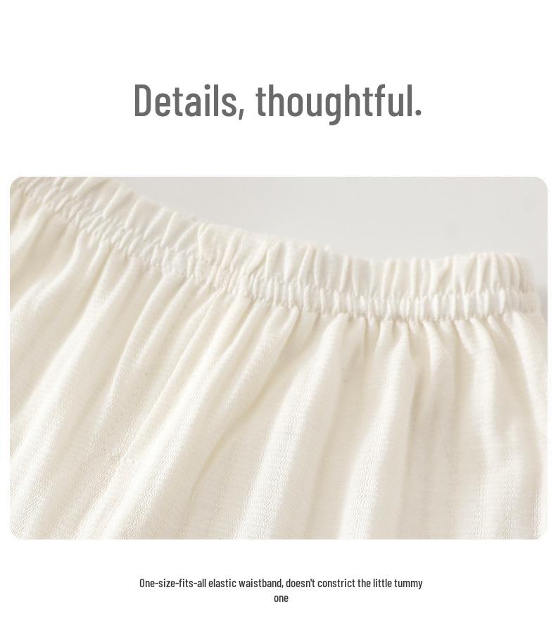 Unisex Baby Summer Cotton Mosquito-Repellent Lantern Pants