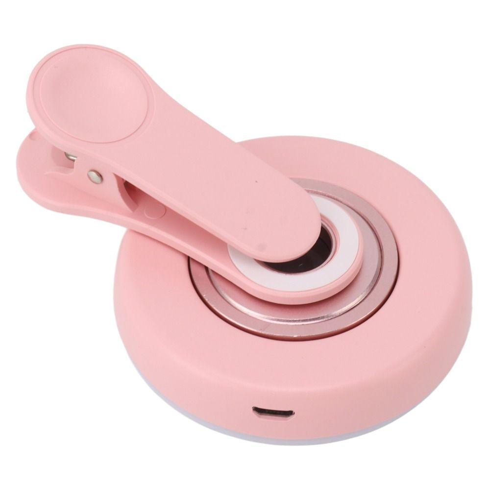 Mini Clip Phone Camera Lens Portable Macro Lens Durable LED Fill Light Photography