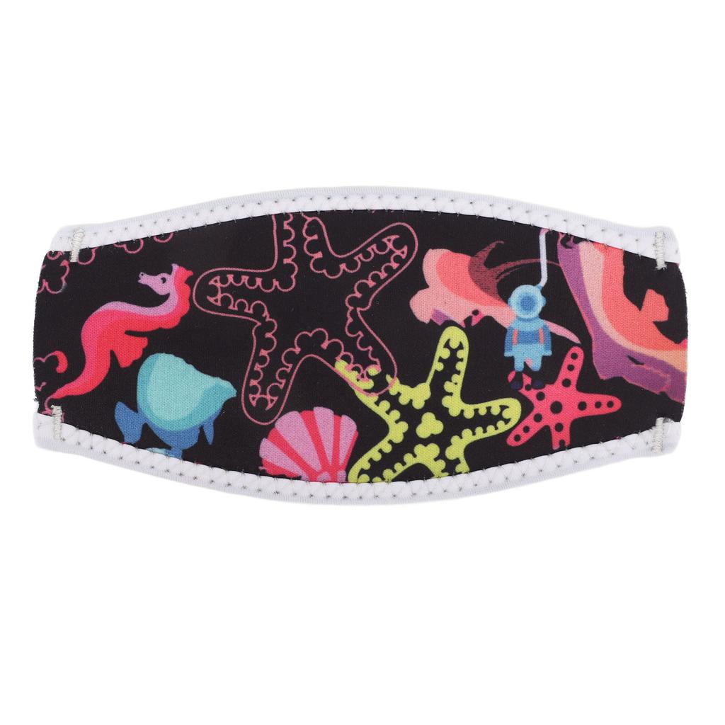 Diving Goggles Strap Cover Double Layer Neoprene Adjustable Waterproof Comfortable Goggle Hair Protector Wrap for