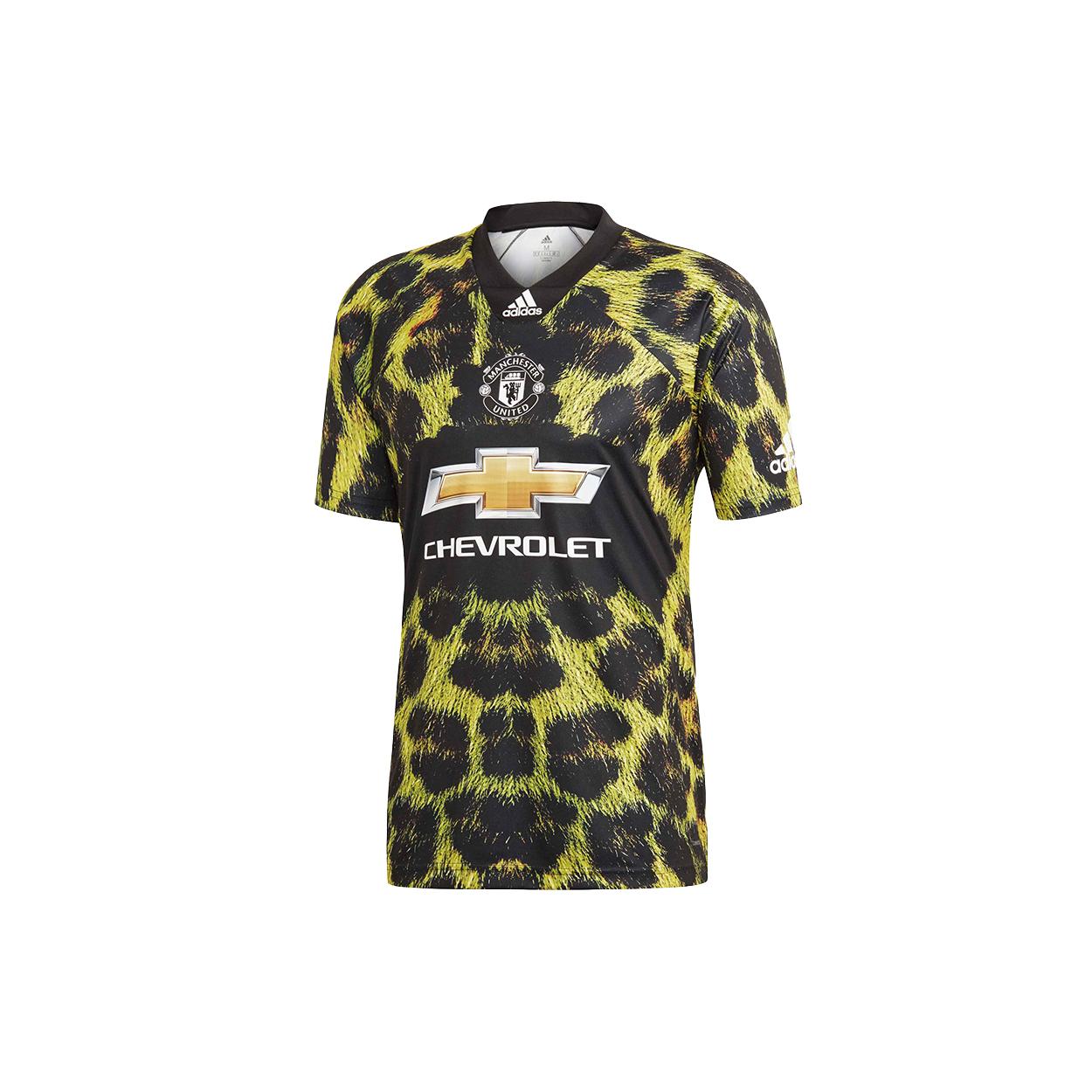 Adidas Manchester United Soccer Jerseys Men s Lemon Moderate EA2117 S