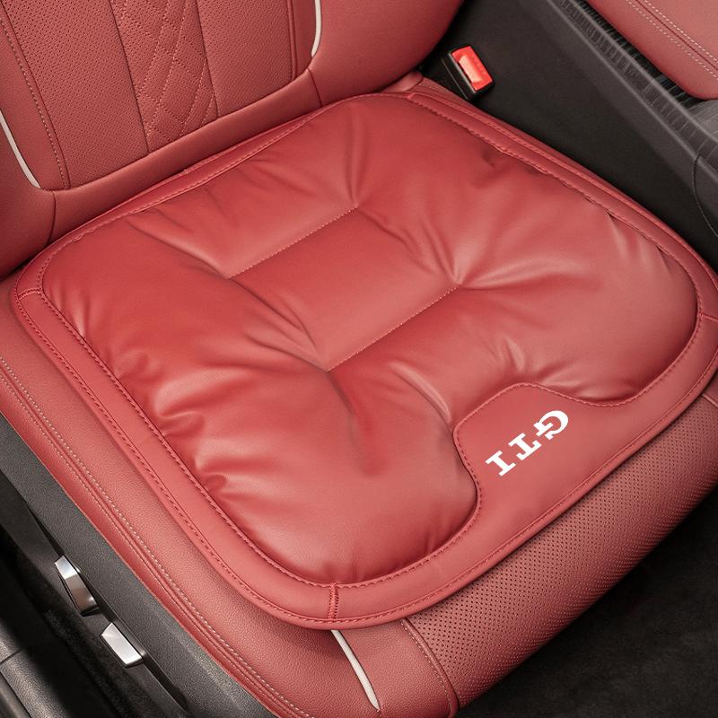 2026 Heiß Für Volkswagen VW Autositzkissen Leder Weiches Polster Innenzubehör Für VW GTI Polo Golf Passat CC Tiguan Arteon T