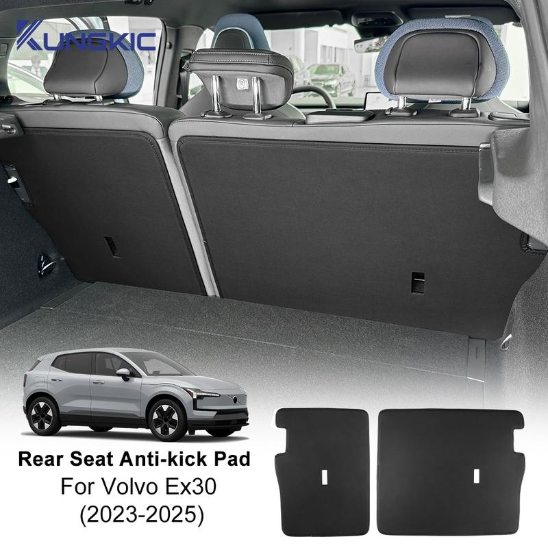 PU Leather For Volvo EX30 2024 2025 Car Anti-dirt Pad Car Seat Covers Back Protectors Mats Agat Mud Dirt