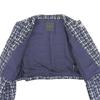 FOXEY Petit Triomphe Tweed Jacket Women's Navy 38 39873 Jacket 38 NavyUsed
