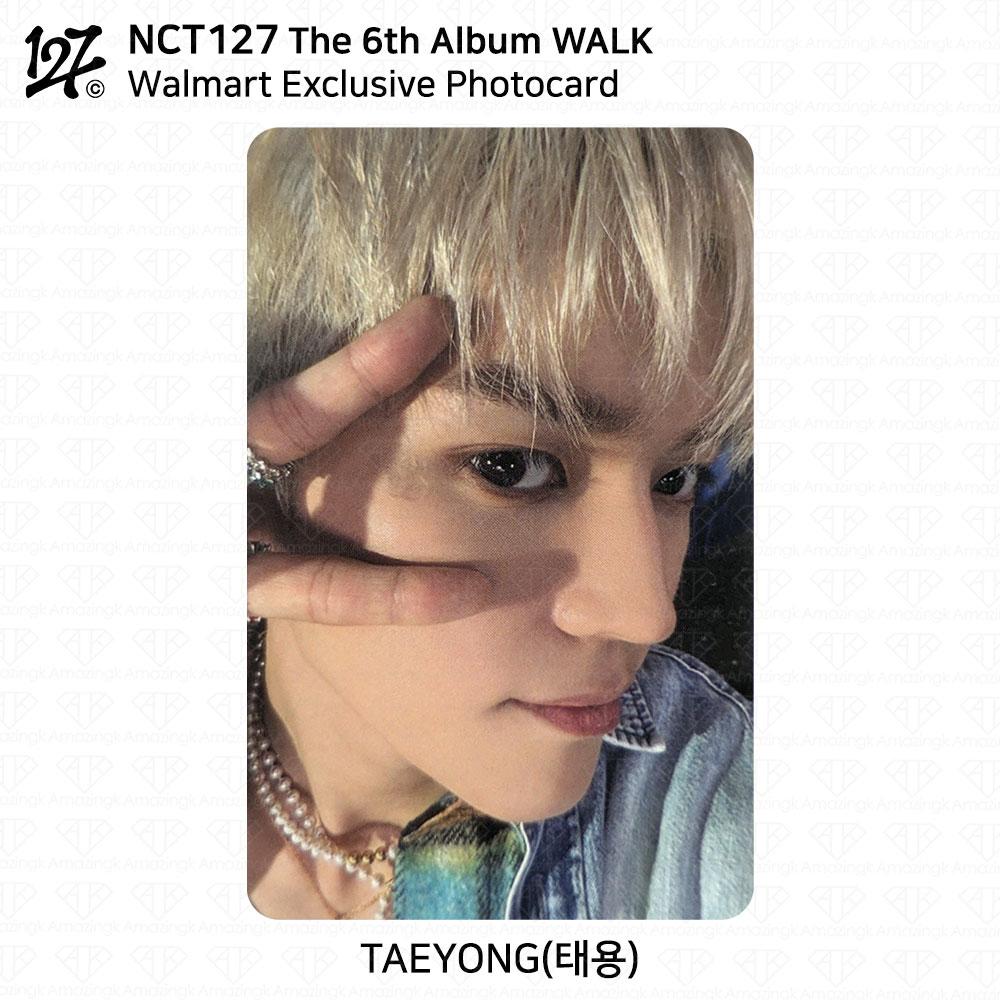 NCT127 The 6th Album WALK Exclusive Photocard SMtown Global Walmart KPOP