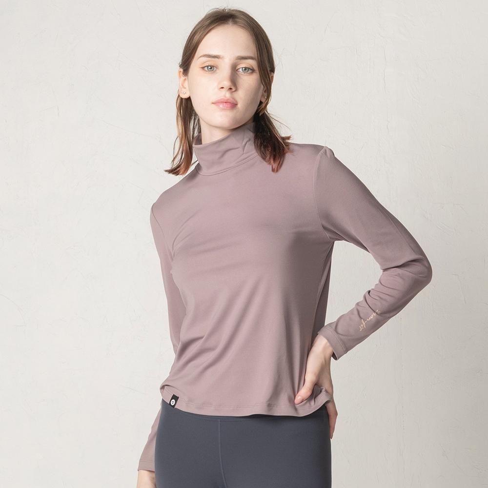Duran Stretch Turtleneck T-Shirt Dtf3W-4129 3 Colors Beige/S