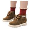 Children Kid Baby Girls Boys Boots  Sport Zip Short Bootie Casual Shoes