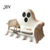 Unique Home Decorations 3D Printed Ghost Pumpkin Sofa Ornaments, Spooky Cute Halloween Desk Decor Tray, Haunted Accessories House Shelf Ornament
