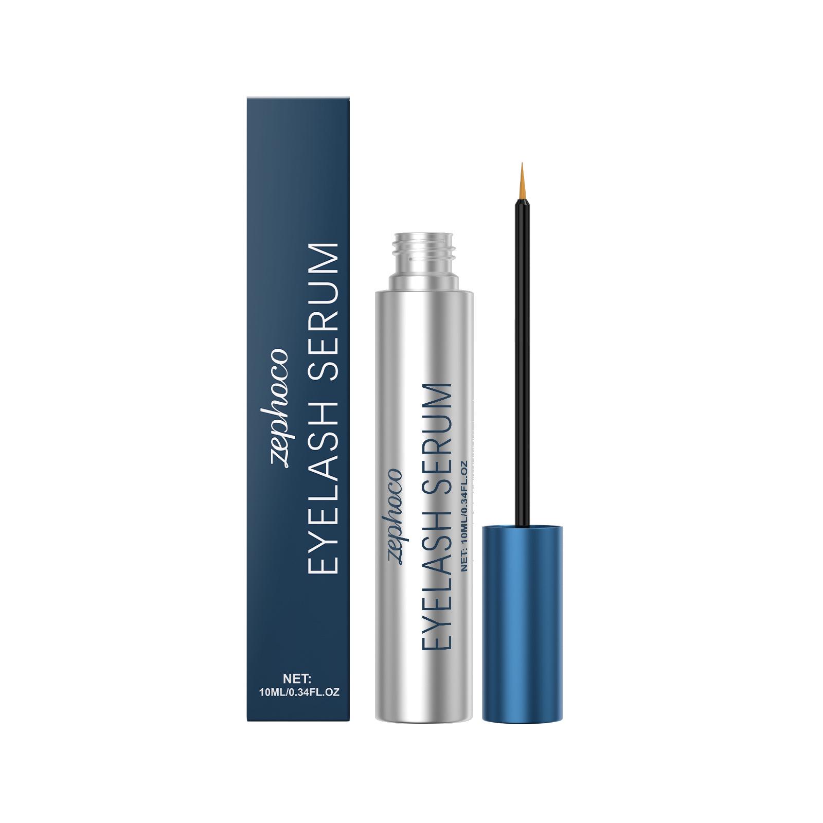 

Zephoco Eyelash Serum: Lightweight, fast-absorbing, fine brush for full, natural, shiny eyelashes – perfect for daily care.