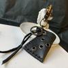 Retro Leather Case, Men's Storage Keychain, Key Bag, Waist Pendant.