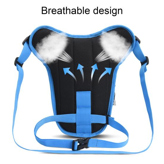 Pánská taška Crossbody Nastavitelný popruh Vodotěsné Multi Kapsy Měkká tkanina Fanny Pack Sports