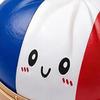 Cartoon Expression Dumpling Toy Stress Relief Flag Theme Steamed Bun Squeeze Fidget Toy Hand Relaxation Decompression Tool