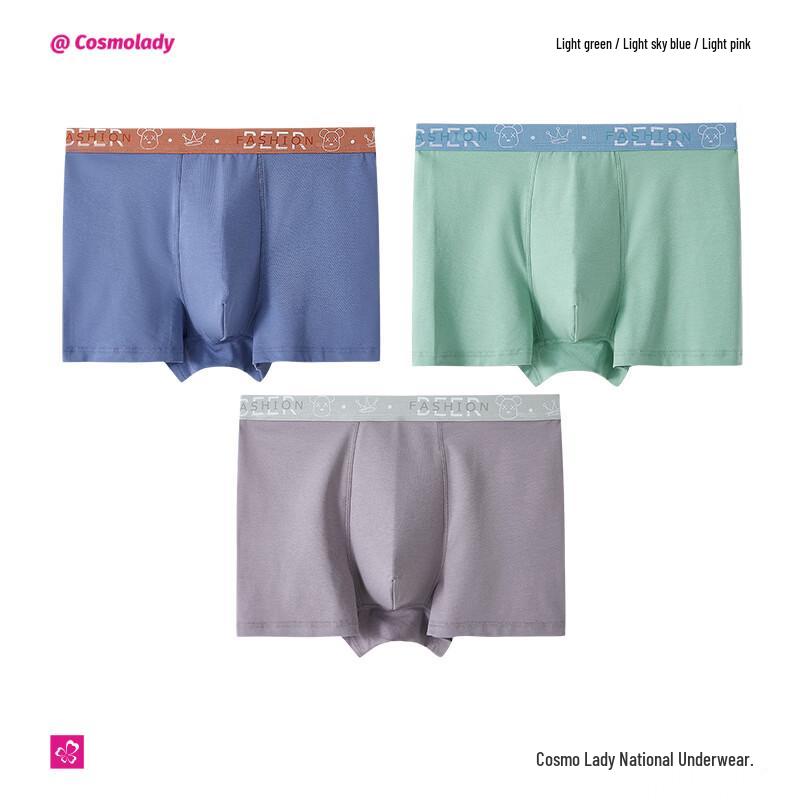 

Regal Men s Cotton Boxer Briefs 3-Pack XL