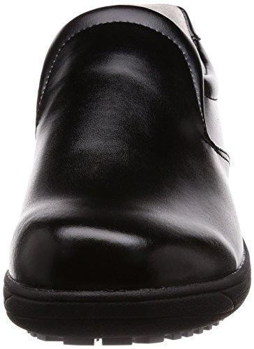 Achilles Cooking Mate CUI 1000 Chef Shoes, Waterproof, Stain-Resistant, 3E, Black, Size 22.5 Cm