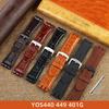 23MM Echtes Kalbsleder Uhrenarmband Für Swatch IRONY YOS440 449 448 447 401G Herren Uhrenarmband Stahlverschluss Armband Mit Werkzeugen