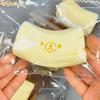 Butter Texture Banana Bear: Super Soft Silicone Taba Squishy, Realistic Animal Stress Ball, Aesthetic Sensory Fidget, New