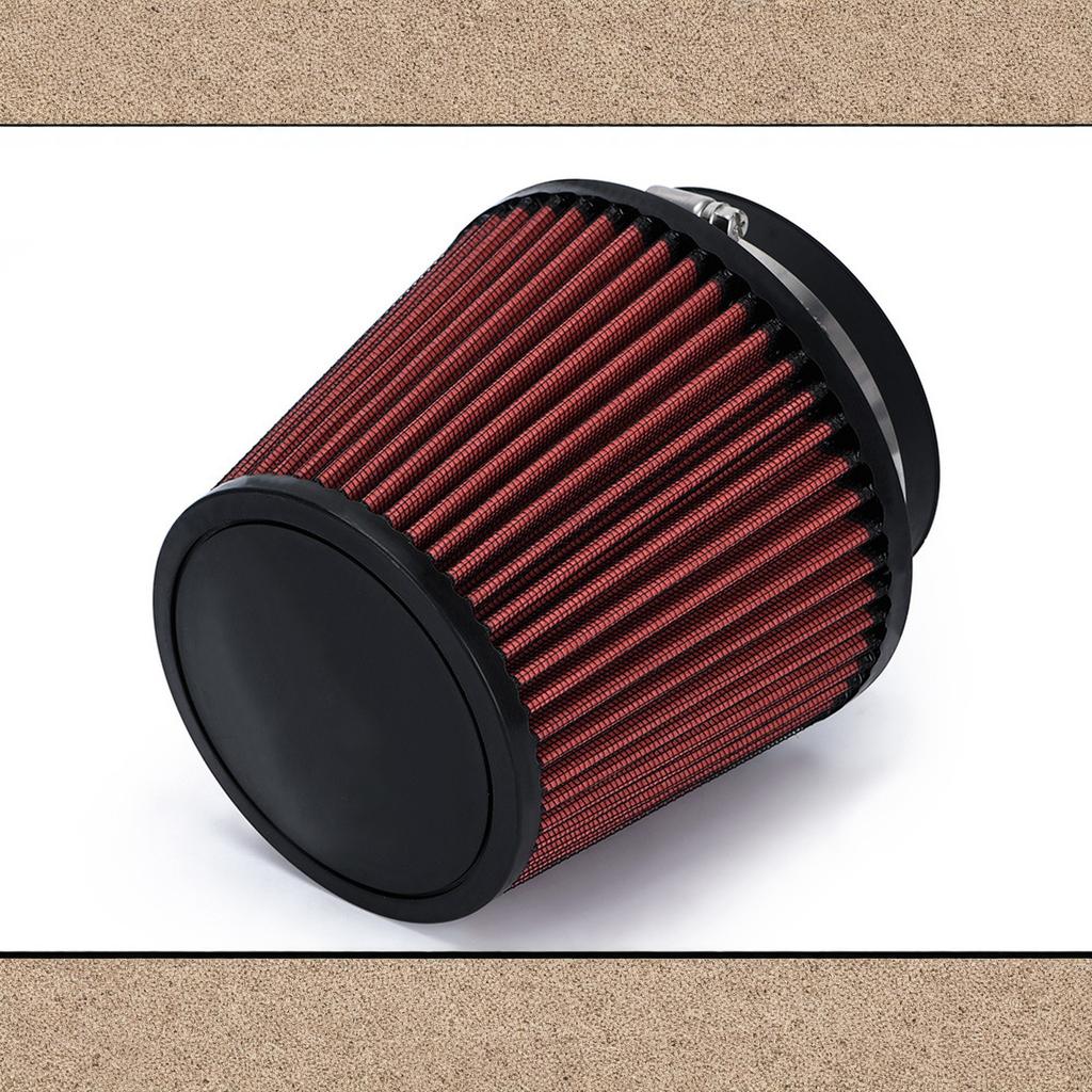 Neck 4" 100mm Universal Car High  Cold  Intake  Filter Power Intake  Inlet System  Head  Cleaner Red