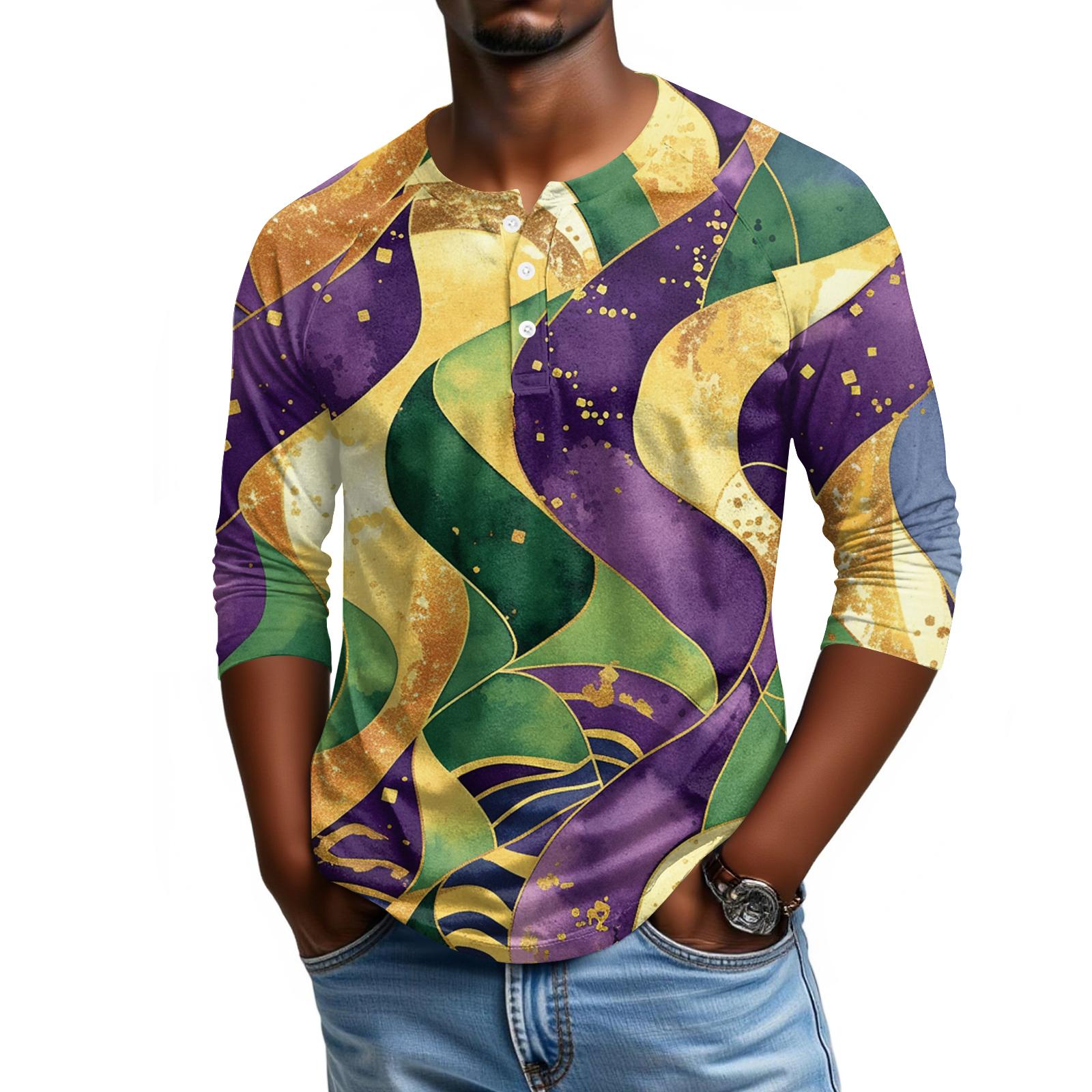 

Men s Raglan Sleeve Three-quarter Sleeve Top XL жовтий