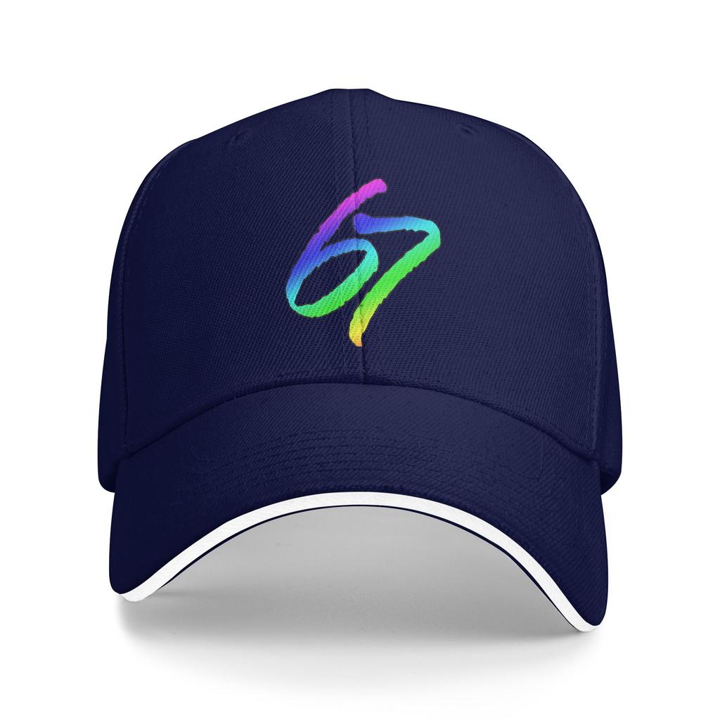 67 Funny Meme Six Seven Casual Baseball Cap Summer Trucker Hat Hot Sale Outdoor Sport Hip Hop Hats Men Streetwear Baseball Caps