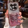 Butterfly Bracket Phone Case For Infinix Note 30 40 50 Pro Smart 9 8 Hot 50S 50i 30i Smart 9 8 7 5 Glitter Shockproof Soft Cover