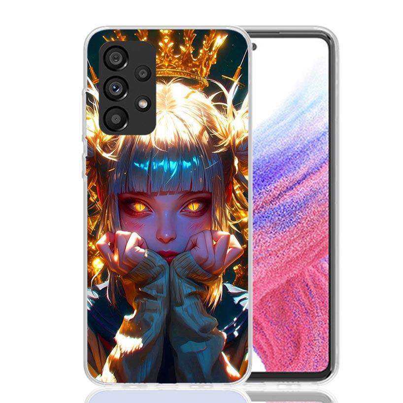 Himiko Toga My Hero Fashion Phone Case For Samsung Galaxy A17 A16 A14 A15 A13 A57 A56 A54 A55 A53 A37 A36 A34 A35 A33 A26 A24 A2