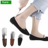 Tcare Stainless Steel Shoe Horn With Leather Handle For Men Women Kids Boots Shoes Health Care Accessory